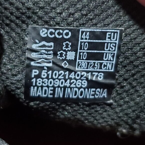 ECCO Turn GTX Chelsea Boots Gore-Tex Waterproof Leather Zip Brown Mens 44EU 10US - Picture 11 of 13